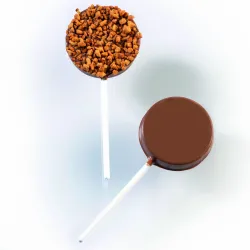 Smooth Round Lollipop Mould; 2 Plates